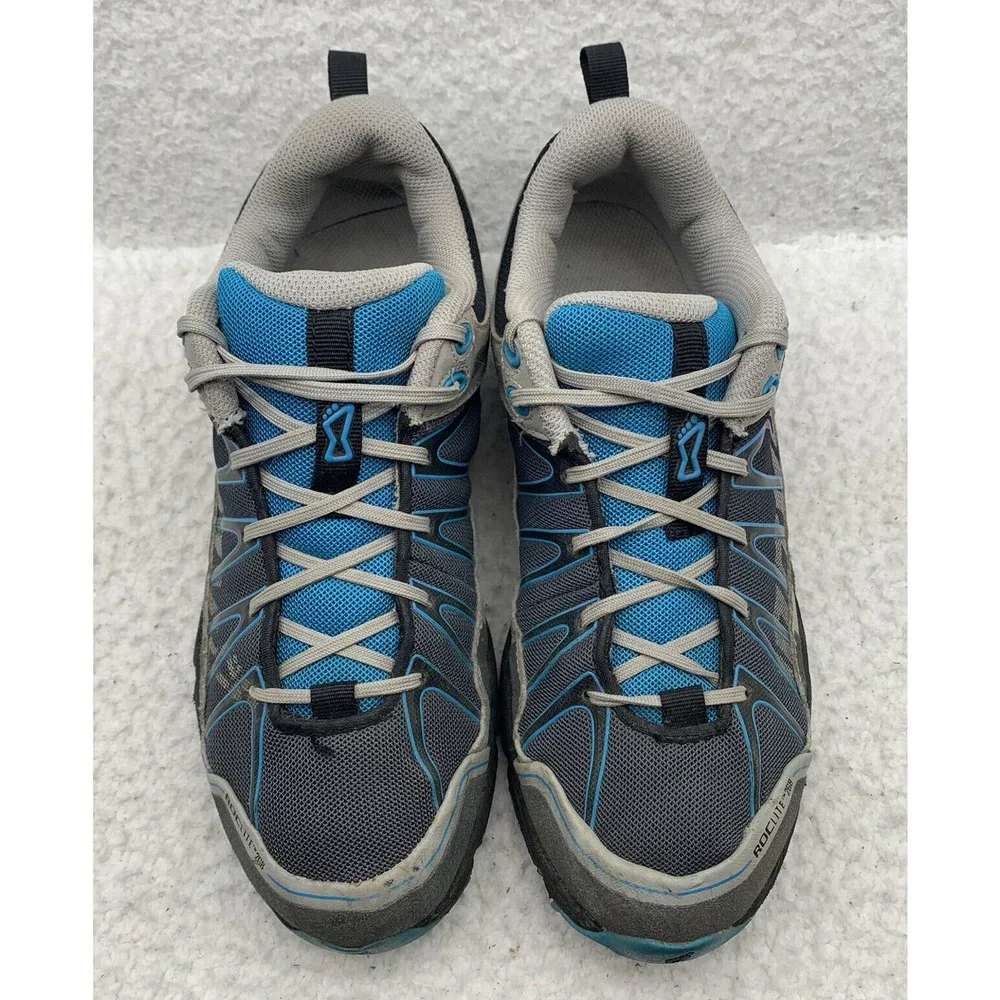 Inov-8 Cross Trainers Womens 8 Mens 6.5 Roclite 268 Trail Running Blue Gray‎